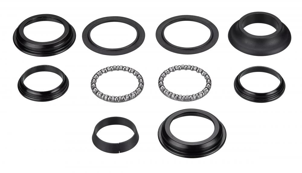 HDS Complete Steuersatz ZS44 für 1-1/8" Gabelschaft - Integriertes Headset mit Lagerschalen und Konus - Steuersatzlager