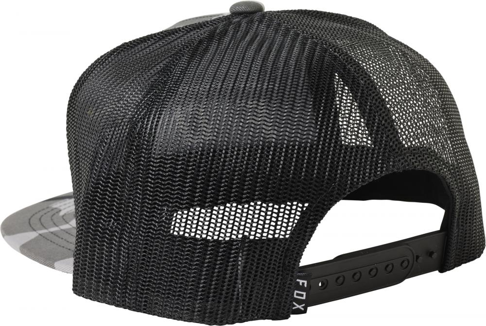 Fox Pinnacle Mesh Snapback Black Camouflage Größe OneSize