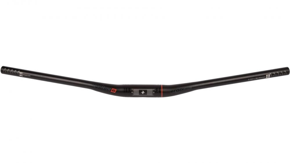 Ergotec Lenker Bügel Low Riser Bar Ray Ø 35 mm 780 mm Höhe 15 mm 9° schwarz