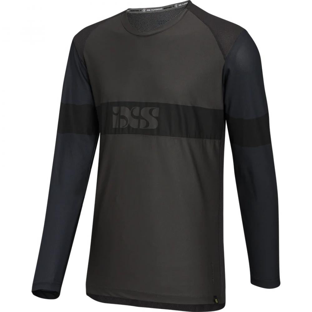 IXS Sports Division iXS Trigger EVO Long Sleeve Jersey XXL Anthracite-Black - renntaugliches Enduro-Trikot