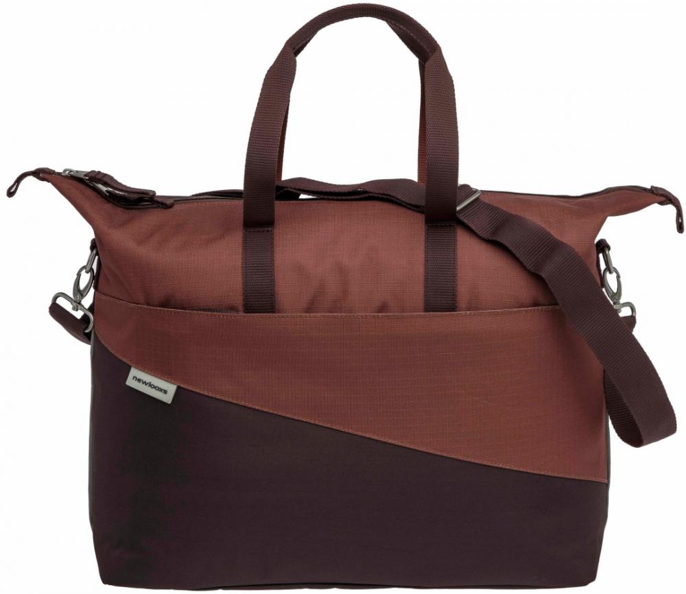 New Looxs Radtasche Osolo Tendo Burgundy/Rust 15 Zoll Burgundy - multifunktionale Fahrrad- und Laptoptasche
