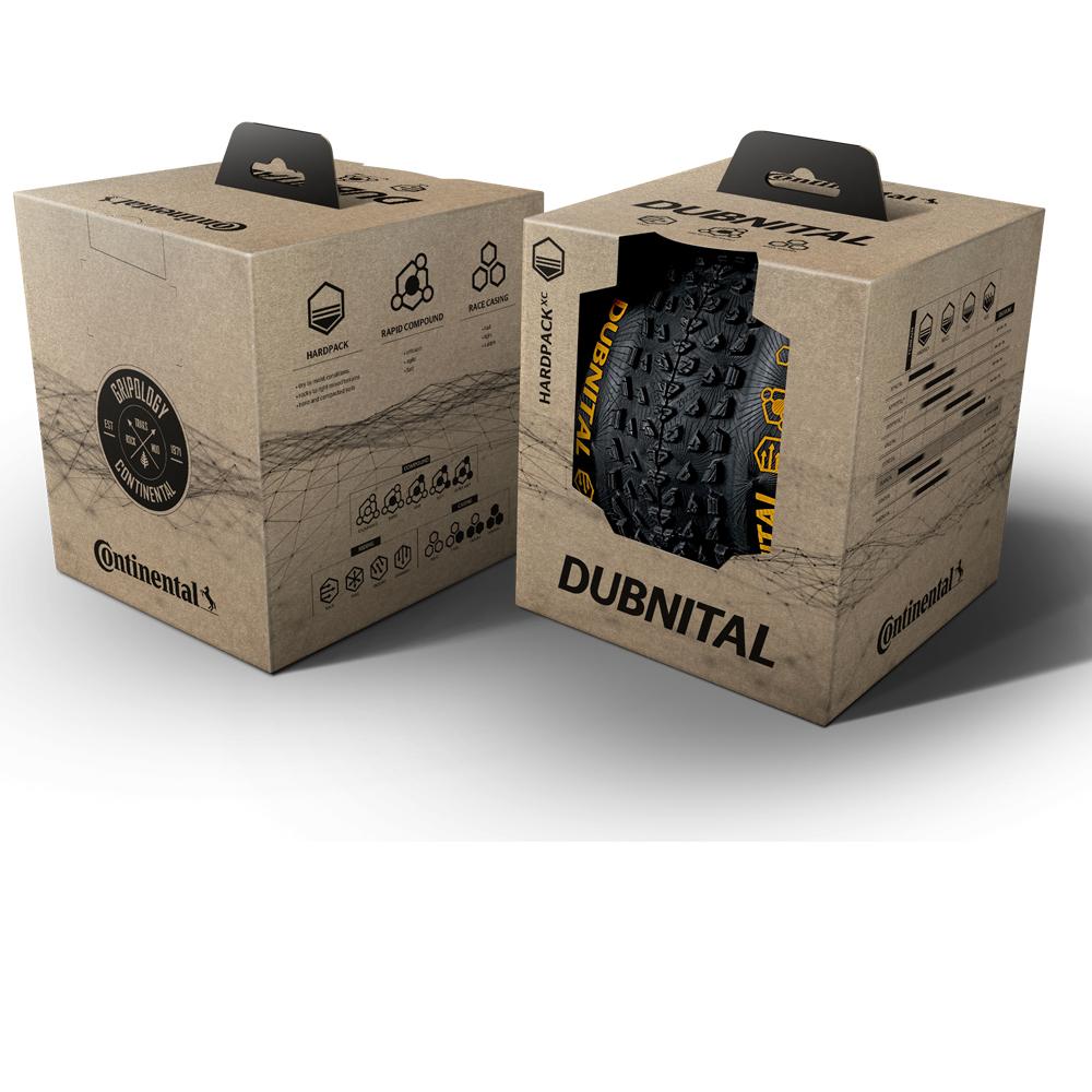 Continental Dubnital Trail Rapid 29x2.40 Tubeless Ready Faltreifen, schwarz, in Produktverpackung.