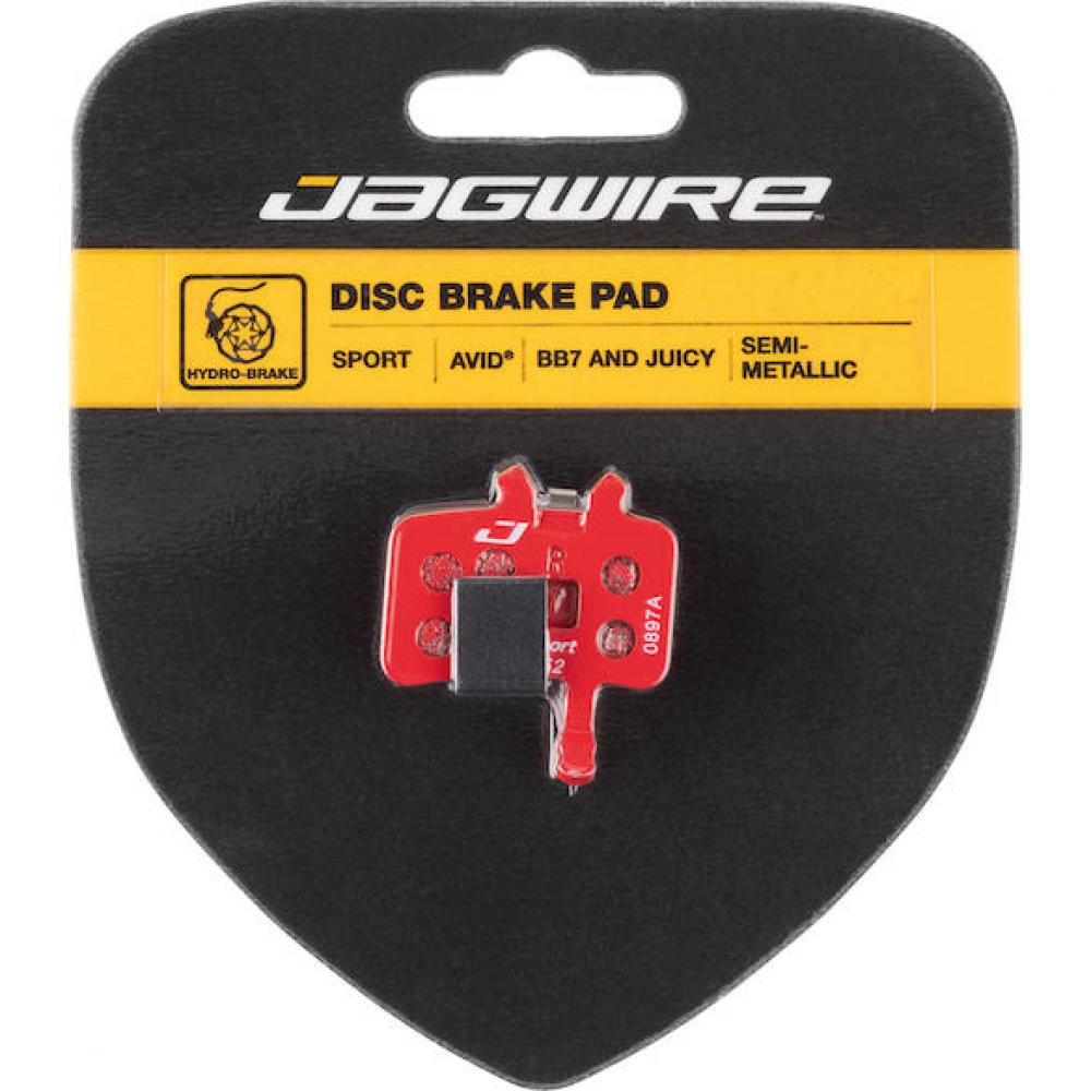 Jagwire Bremsbeläge Disc Sport Semi-Metallic - Semi-metallische Bremsbeläge für SRAM/Avid
