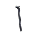 BBB Cycling Sattelstütze ElitePost 350mm AL2014 27 schwarz - leichte, stabile Sattelstütze mit 15 mm Versatz