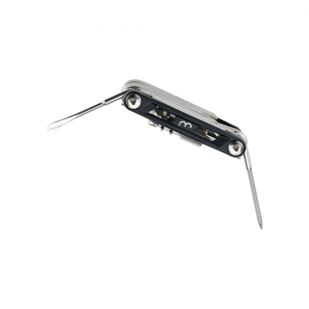 BBB Cycling Folding Tool Maxifold Tubeless klein schwarz - kompaktes Multitool für Tubeless-Reparaturen