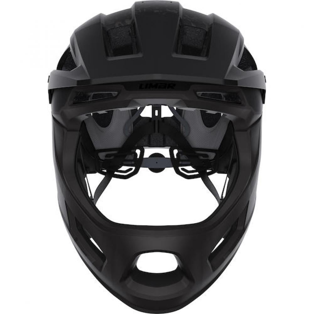 Limar Livigno + Mips Matt Black L Schwarz - leichter Fullface-Helm mit maximalem Schutz