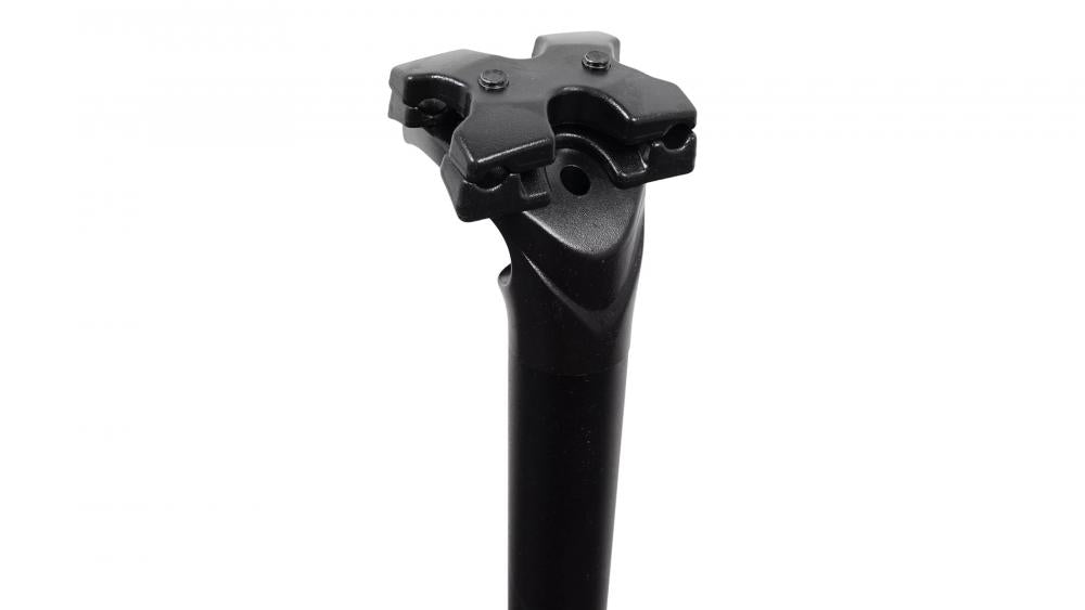 TURBO STP TURBO SEATPOST - 27.2 mm - 27.2MM ALLOY 350MM LENGTH 25MM OFFSET 2-BOLT CLAMP W/ HOLE FOR REAR LIGHT WIRE - Sattelstütze
