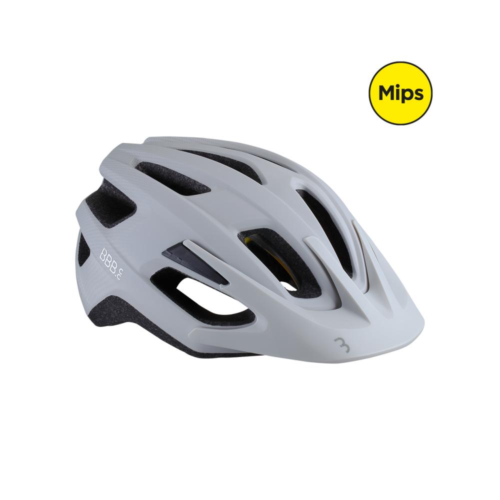 BBB Cycling BBB Helm Dune MIPS 2.0 L matt grau - sicherer Allround-Fahrradhelm