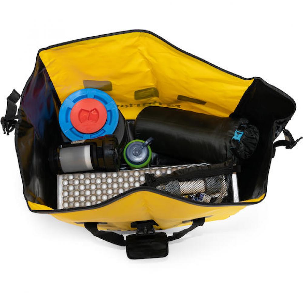 Burley Packtasche Dry Bag MY23 75L Gelb - wasserdichte Transportlösung für COHO