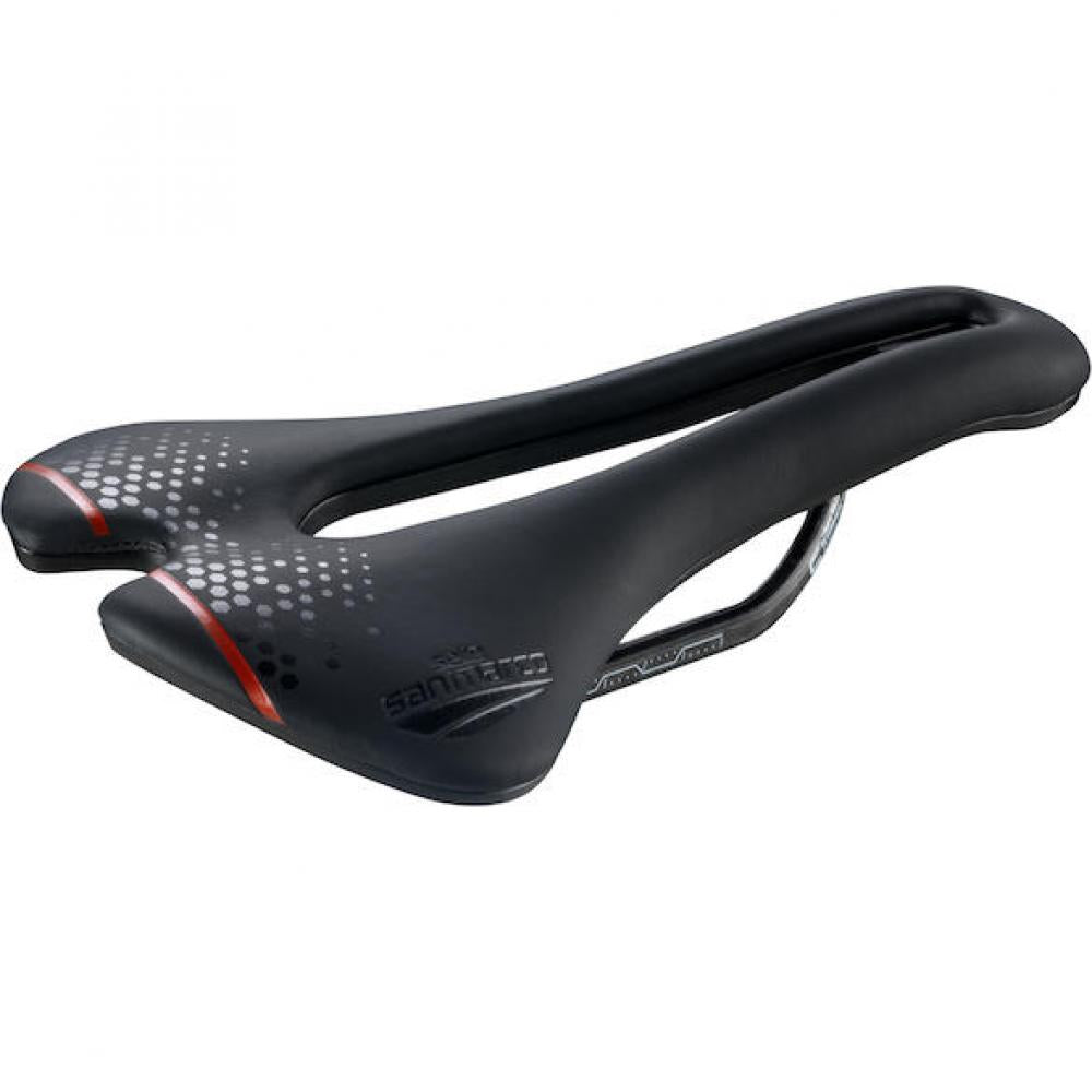 Selle San Marco Sattel Aspide Short Carbon FX 155 x 250 mm Schwarz - leichter Rennradsattel