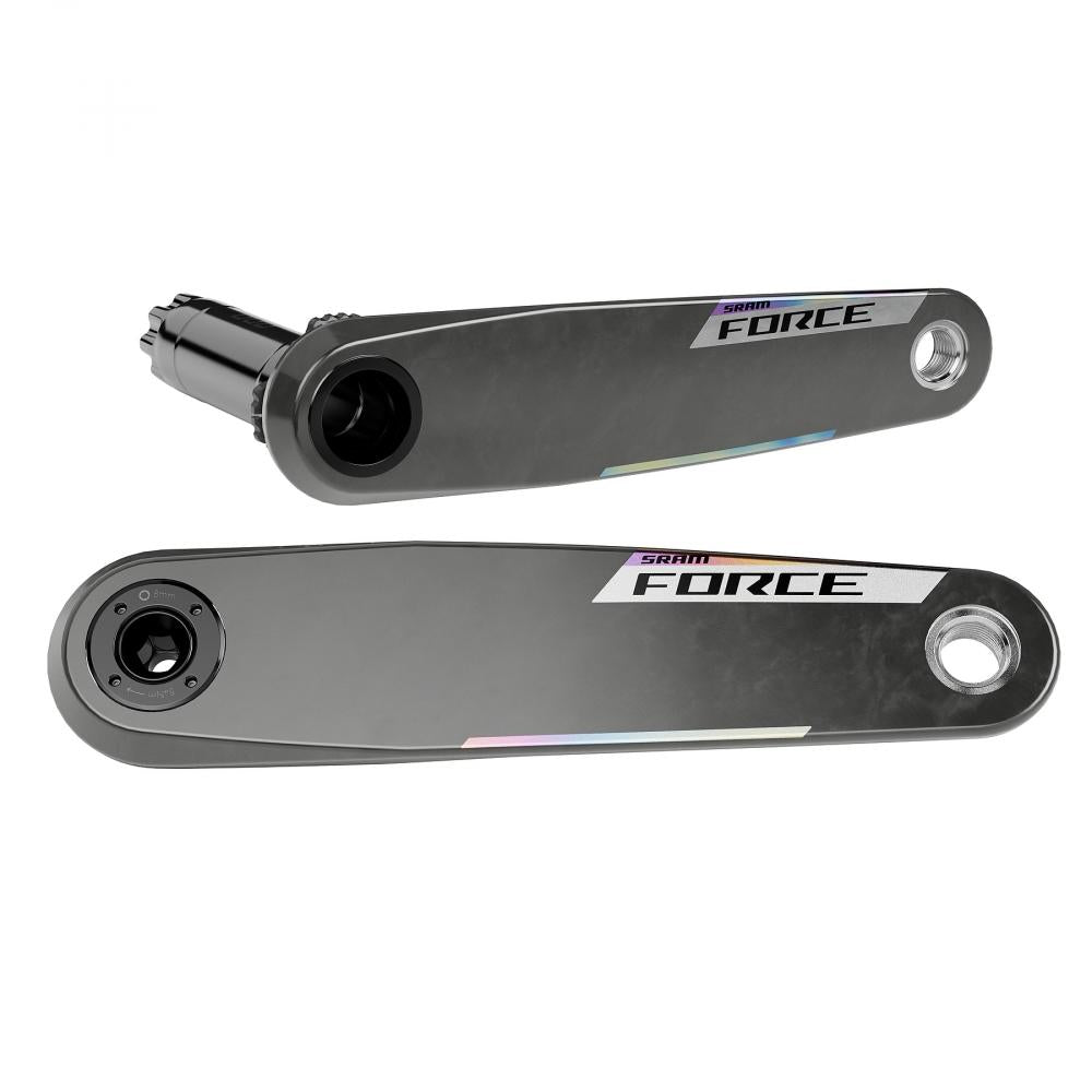SRAM Force E1 Kurbelarme 175 mm - Leichte Carbon-Performance für effizienten Antrieb