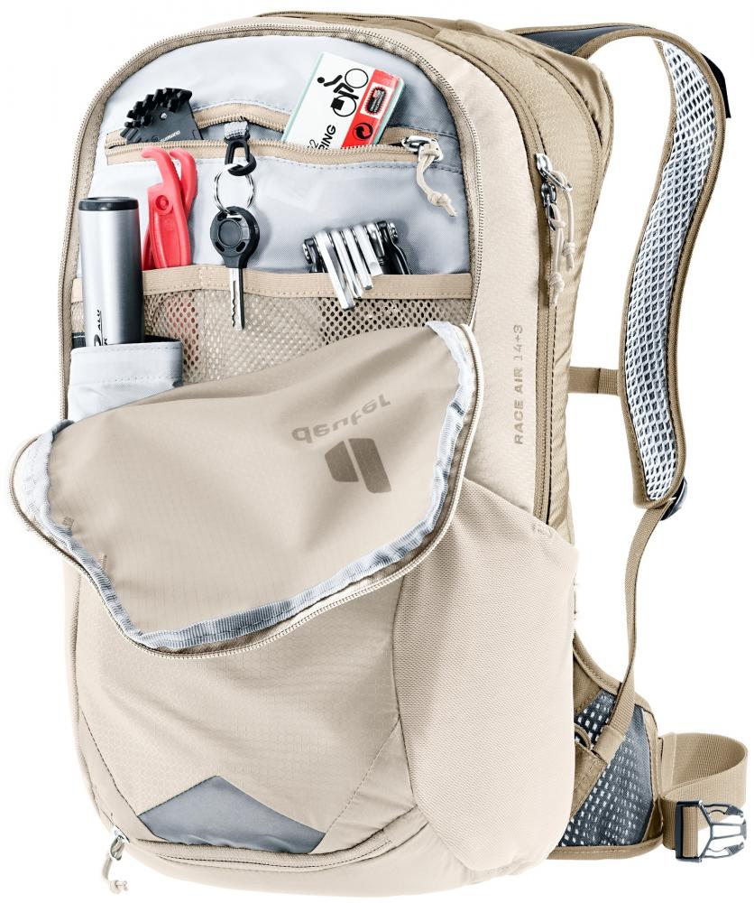 Deuter Race Air 14+3 Fahrradrucksack - extrem leicht, 940g, stabiler Bike-Rucksack