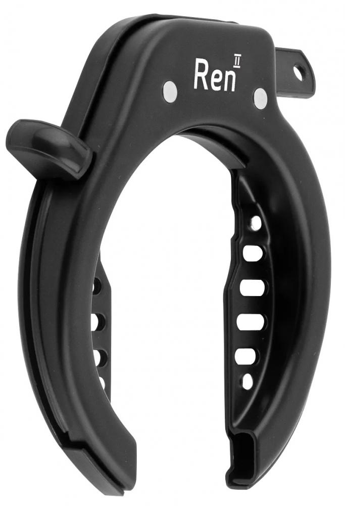 AXA Ren 2 Rahmenschloss 61 mm schwarz mit 2 Schlüsseln