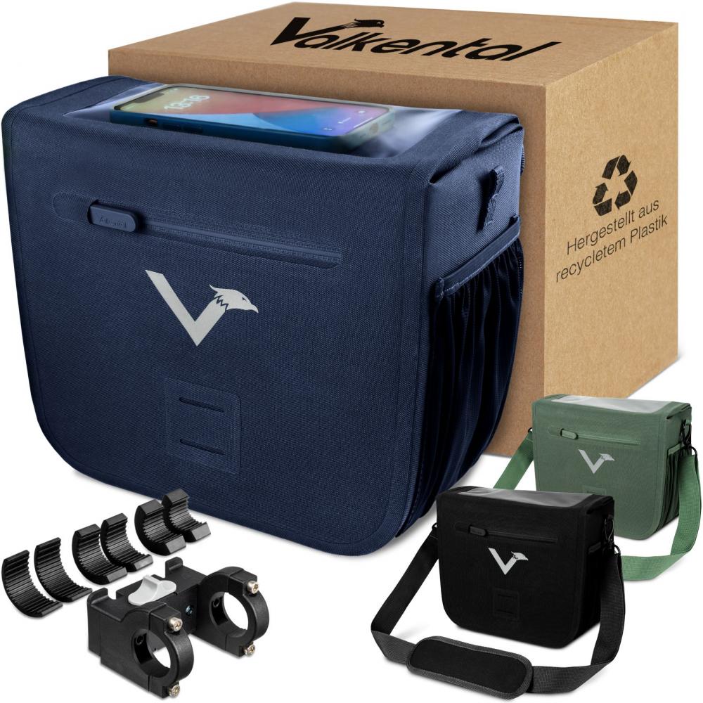Valkental Lenkertasche Robuste Front Pack dunkelblau
