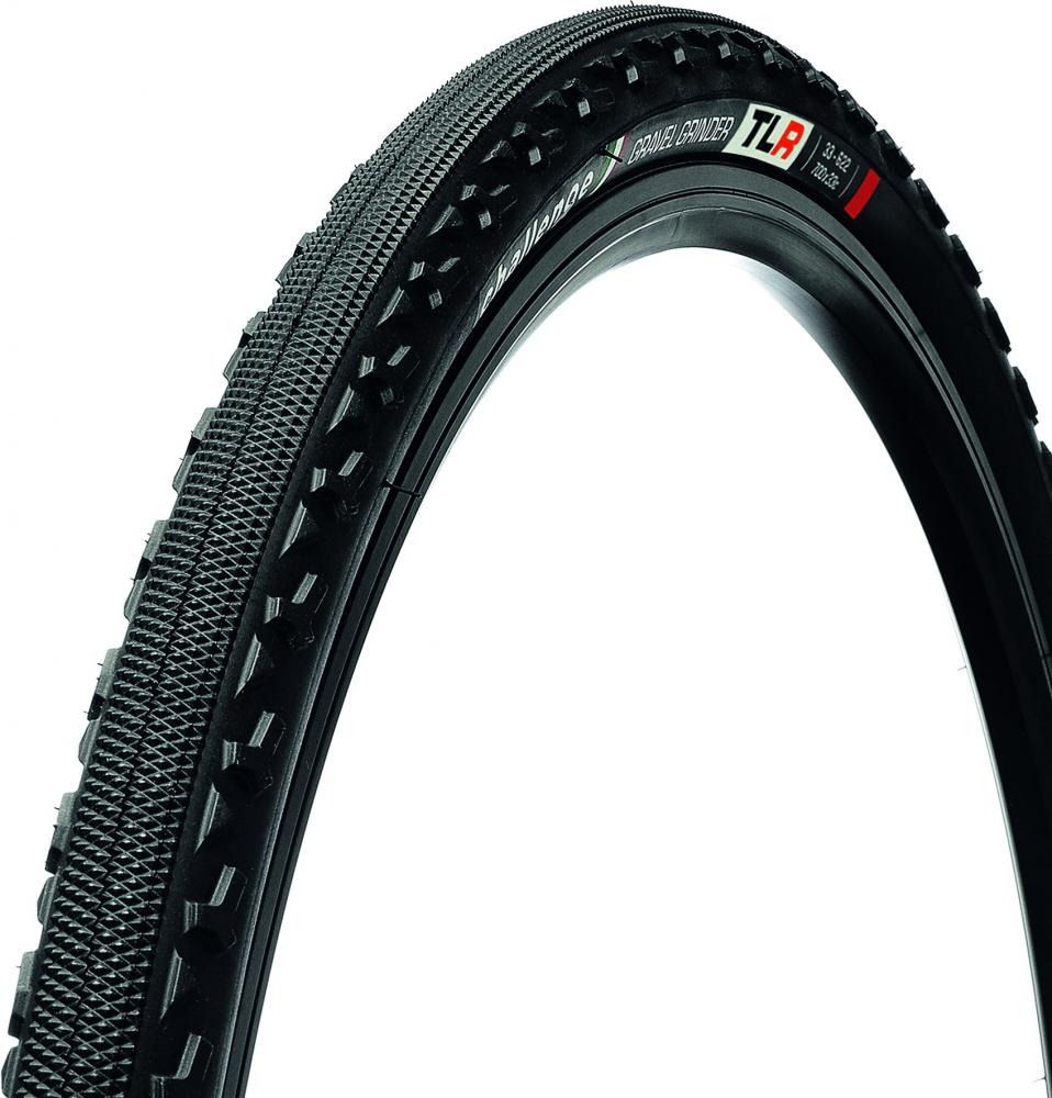 Challenge Gravel Grinder TLR Faltreifen 33-622 Schwarz - Tubeless Ready Gravelreifen