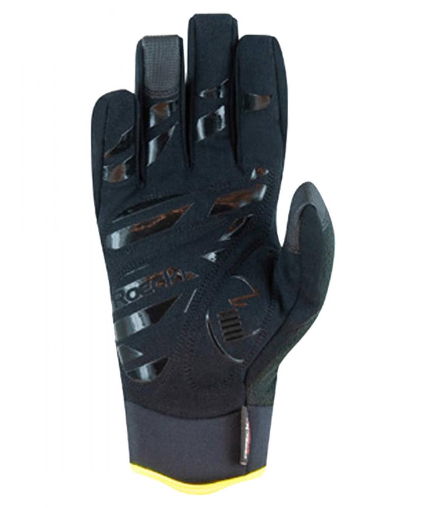 Roeckl Winterhandschuh Rhone schwarz gelb Größe 8