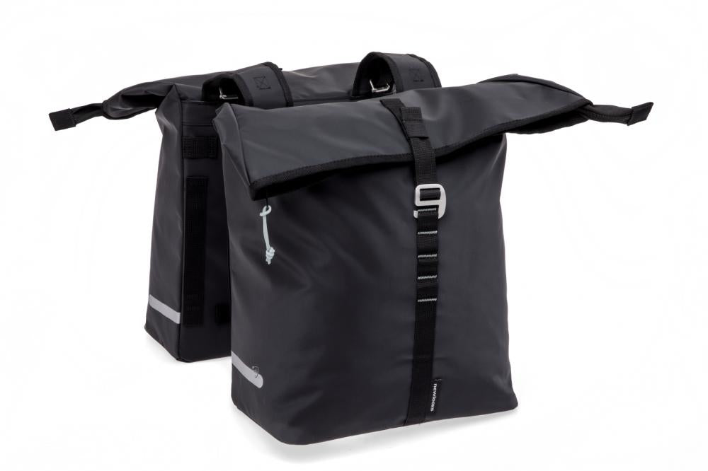 New Looxs Doppelpacktasche Cantos Double - robuste, wasserabweisende Gepäckträgerlösung