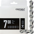 Connex Kette 708 1-fach, Nickel 108 Glieder, silber