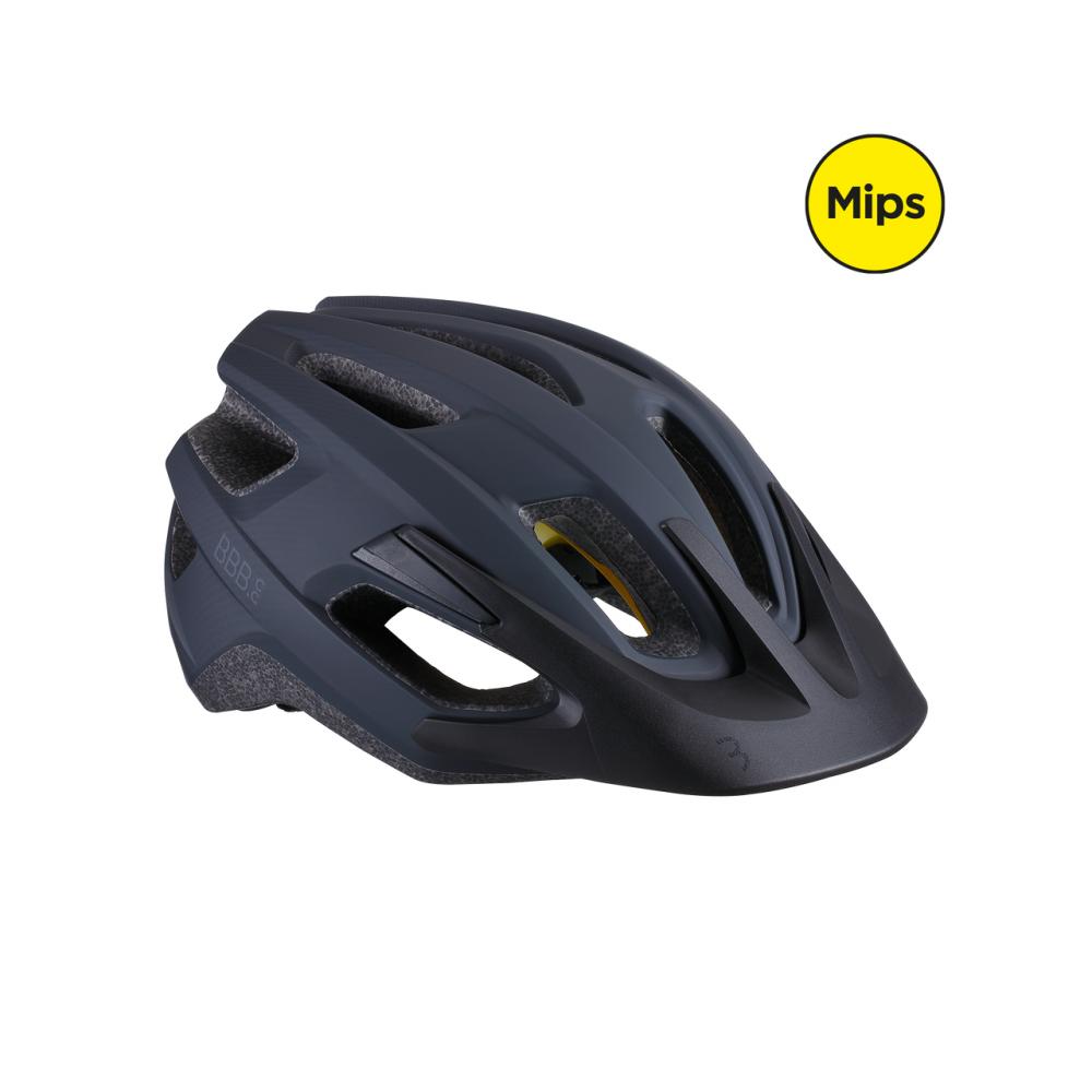 BBB Cycling BBB Helm Dune MIPS 2.0 L matt schwarz - sicherer Allround-Fahrradhelm