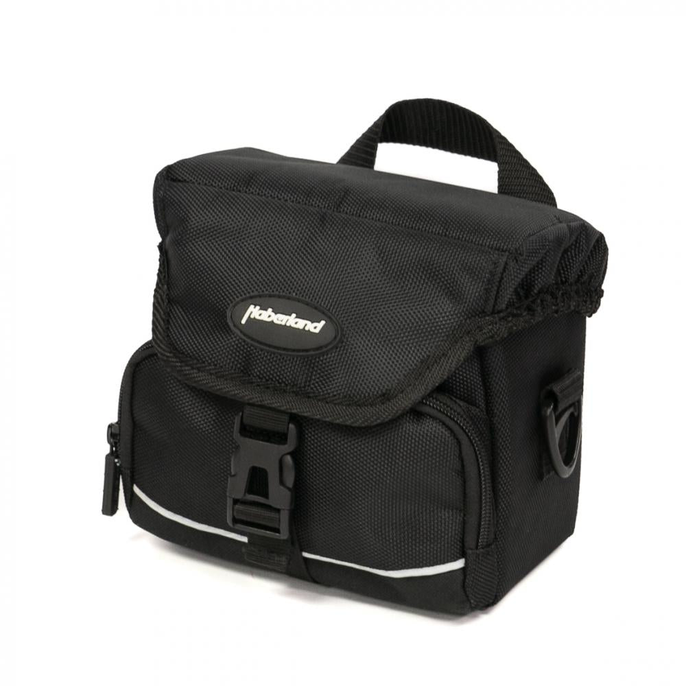 Haberland Lenkertasche 2l Mini schwarz - kompakte Lenkertasche für KLICKfix