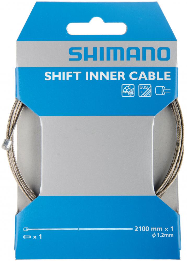 SHIMANO Schaltinnenzug Y60098911 Edelstahl 1,2 x 2100 mm