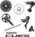 SHIMANO Gruppe CUES (FC-U6040-1) 10/11-fach, Größe 10 - moderne Dropbar-Schaltgruppe