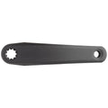Samox E-Bike Kurbel links 170mm ISIS schwarz für Bosch Gen1/2/4 & Brose, Alu Kurbelarm mit 13mm Offset.