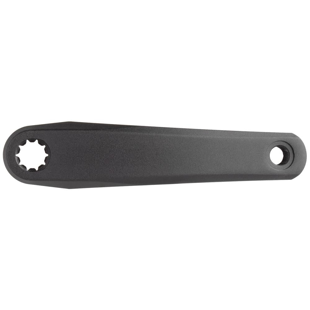 Samox E-Bike Kurbel links 170mm ISIS schwarz für Bosch Gen1/2/4 & Brose, Alu Kurbelarm mit 13mm Offset.