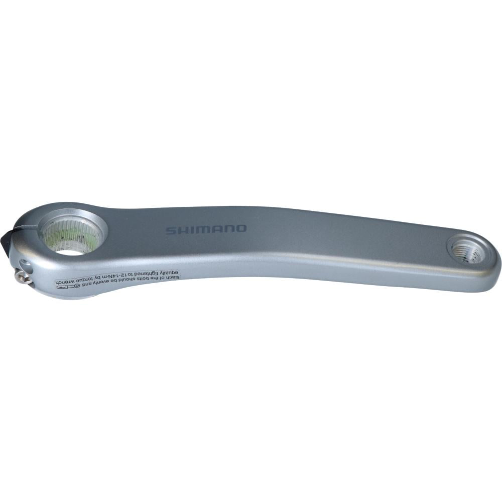 SHIMANO Kurbelarm SHIMANO E-BIKE SYSTEMS FC-EN500 Kurbelarm - 500,, 175mm, silber