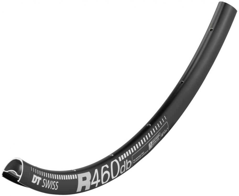 DT Swiss Felge R 460 Disc 28"/700C 24 Loch Schwarz - vielseitige Rennrad-Disc-Felge