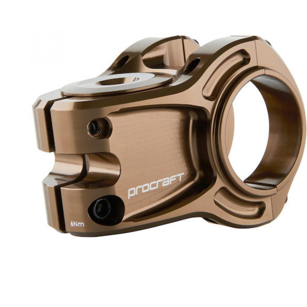 Procraft Vorbau Trail Ultimate CNC 35 mm Braun - maximale Kontrolle auf anspruchsvollen Trails