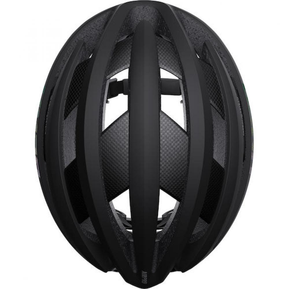 Limar Air Pro Fahrradhelm Größe L - Carbon Rennradhelm Iridescent Matt Black