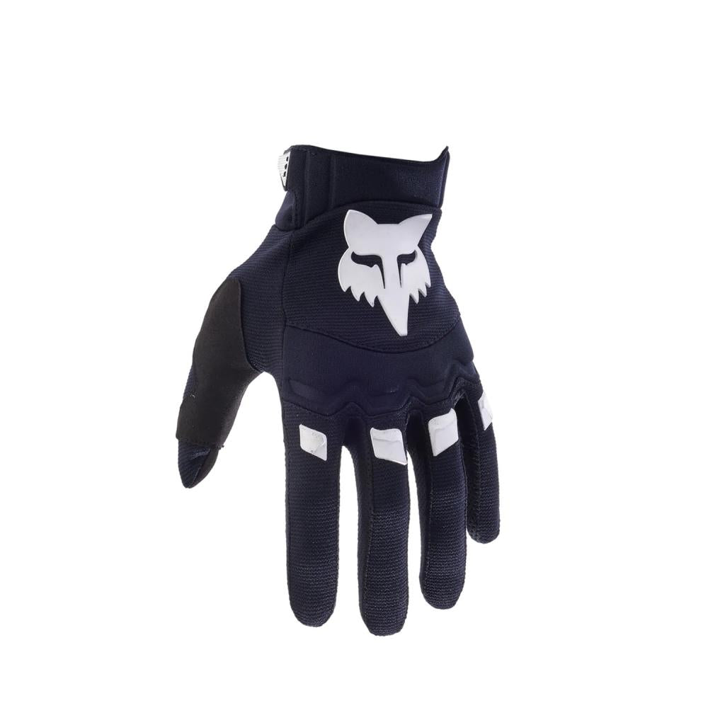 FOX Dirtpaw Vollfingerhandschuhe Schwarz/Weiß M mit TPR-Schutz
