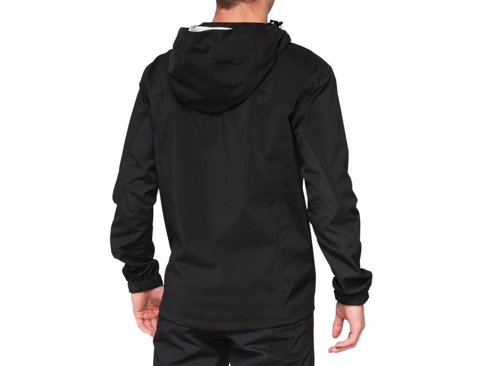 100% Hydromatic Jacket M black - leichte, wasserdichte Bike-Jacke