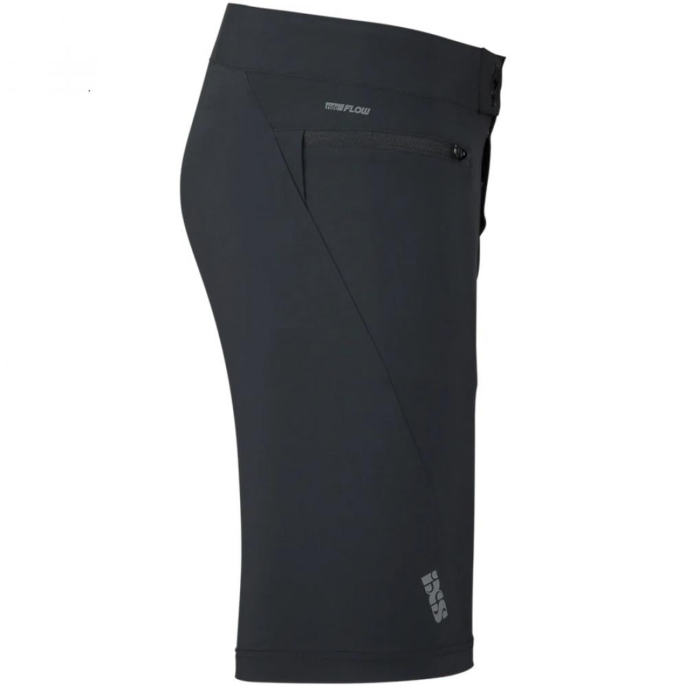 IXS Sports Division iXS Flow XTG Shorts Kids KS black - leichte Kinder-Bikeshorts für XC & Trail