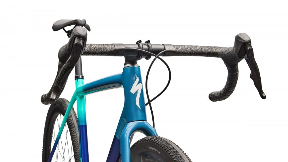 CRUX EXPERT AXS GRYBLU/LGNBLU/DUNEWHT 58 - Gravelbike