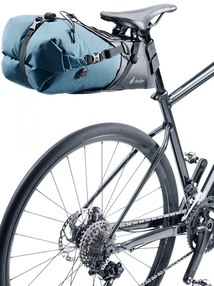Deuter Cabezon SB 16 Satteltasche 16L Wasserdicht - Zweiteilige Bikepacking-Tasche für Gravel & Rennrad