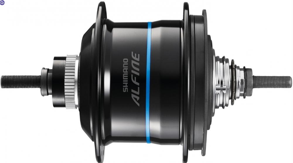 SHIMANO Getriebenabe ALFINE Di2 - 7051-11, Schwarz 32 Loch