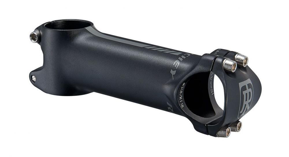 Ritchey Comp 4-Axis 44 Vorbau schwarz, 31,8mm, 100mm, 6°, aus 6061 Aluminium für Lenkerstabilität.