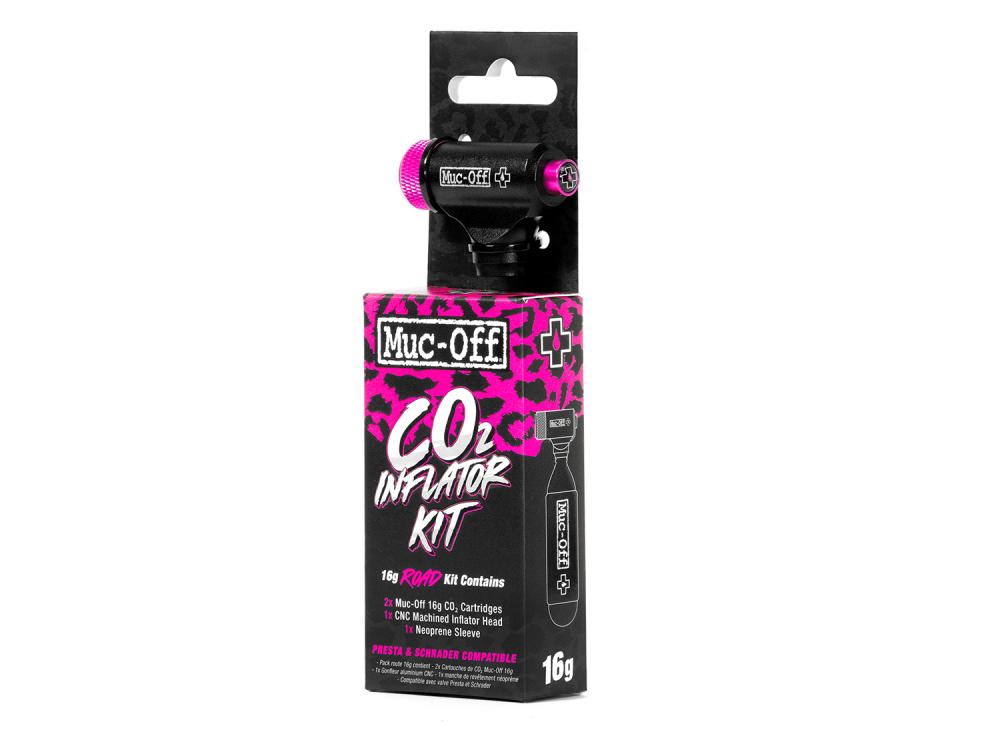Muc Off Road Inflator Kit pink
