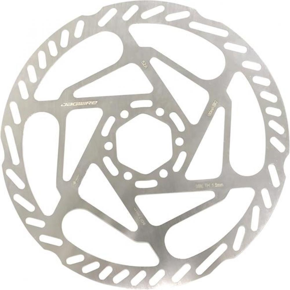 Jagwire Bremsscheibe Sport SR2 6-Loch 220 mm Silber - starke, leise Bremsleistung