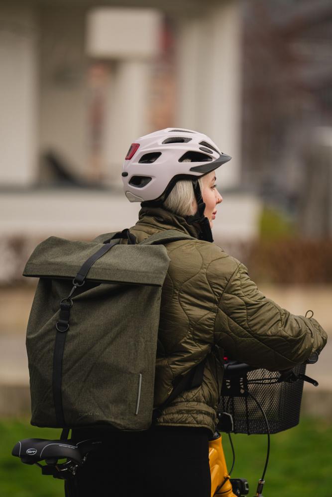 Contec Fahrradkorb Espresso KF schwarz 25x34x28 cm