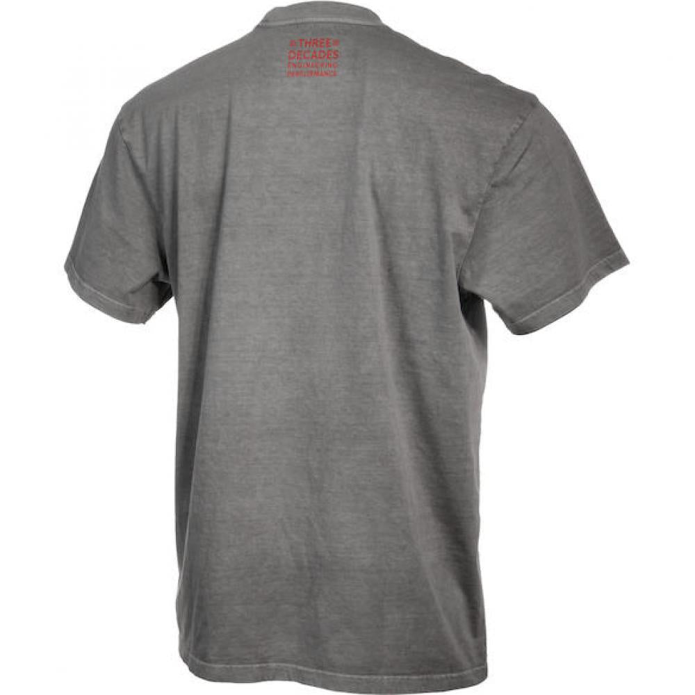 DT Swiss T-Shirt 3Decades L Grau - bequemes Unisex-Freizeitshirt für Bike-Fans