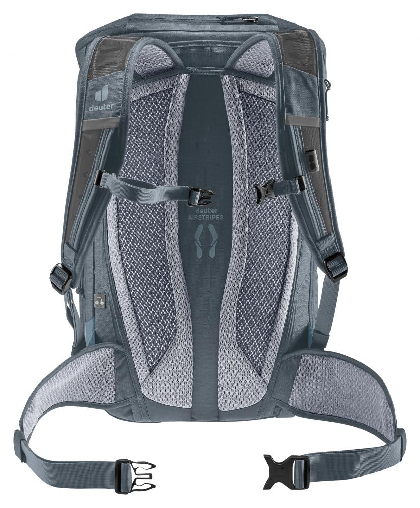 Deuter Rotsoord 25+5 Fahrradrucksack Graphite-Shale - Pendlerrucksack mit Helmhalterung