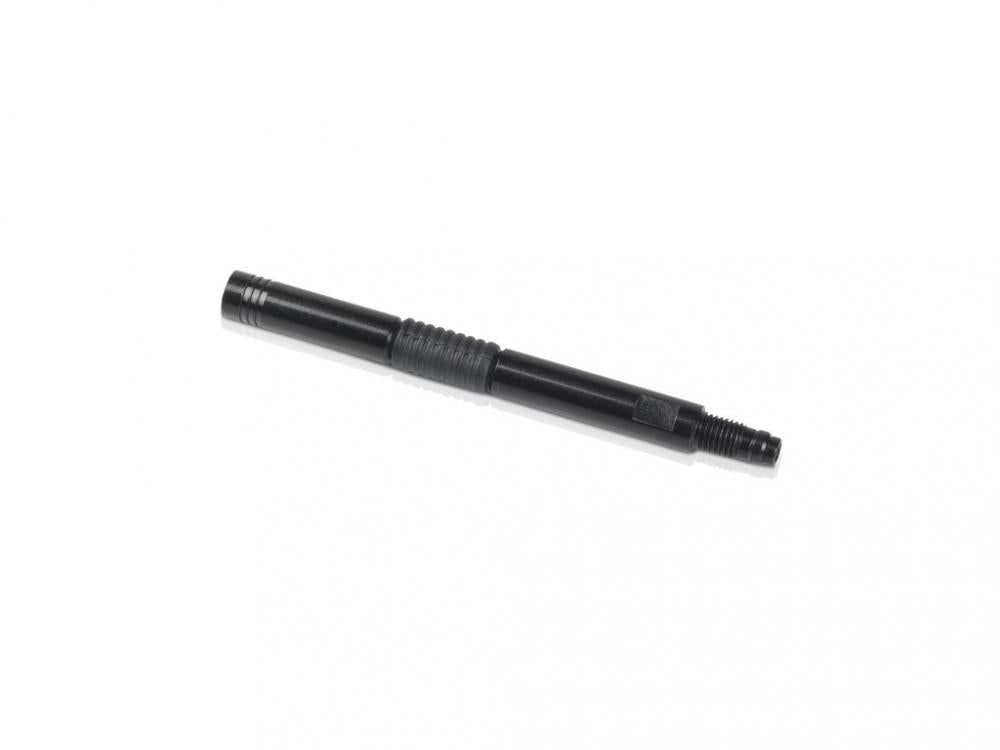 Schwarze XLC Ventilverlängerung 50mm für SV/Prestaventile.