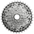 Leichte SRAM XG-1270 E1 10-30T 12-fach Kassette mit X-Range Übersetzung, silber.