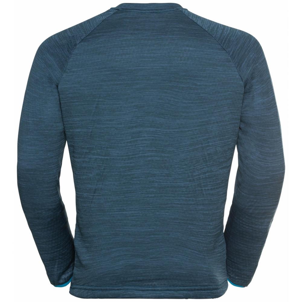 Odlo Men Mid Layer Run Easy deep dive melange Größe L