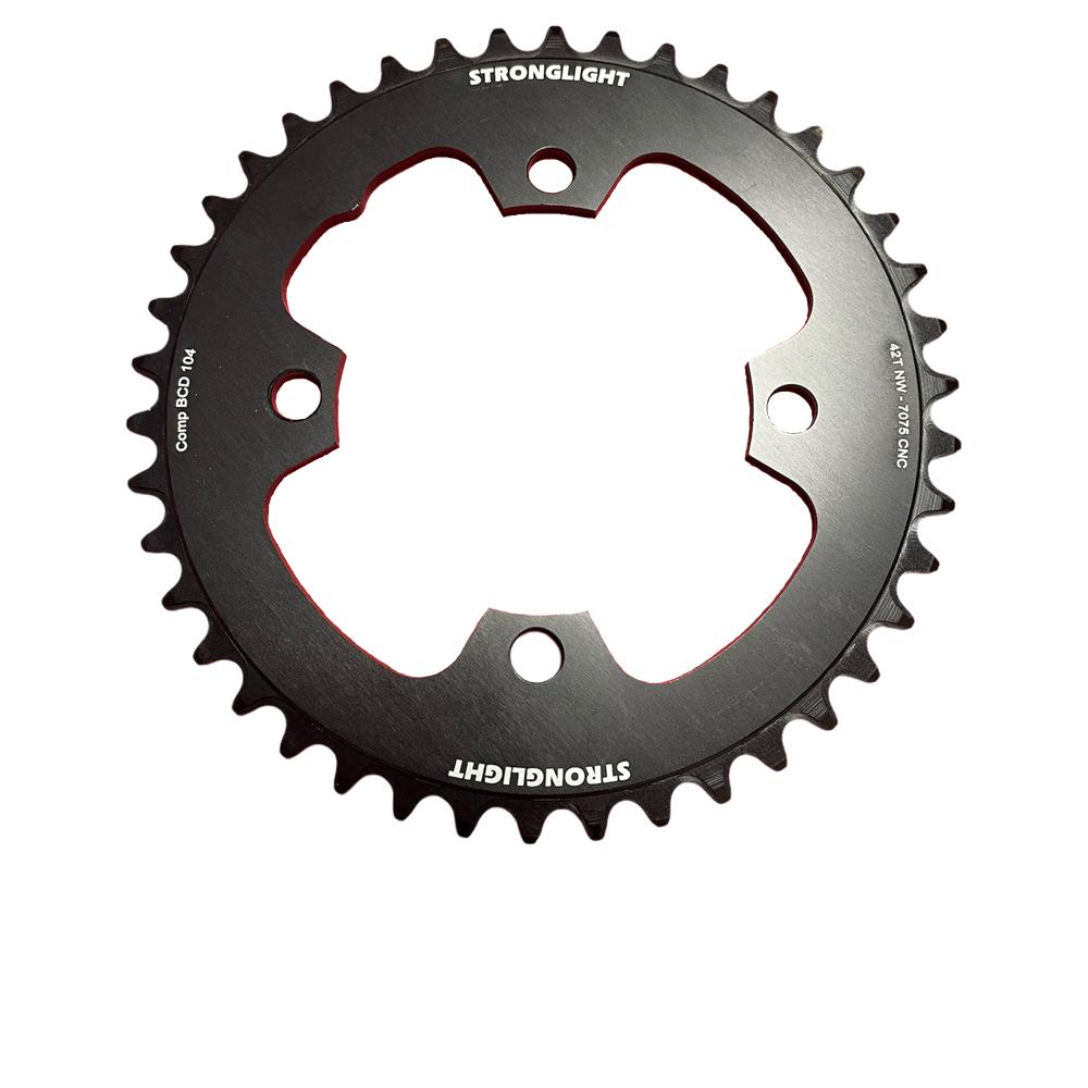 Stronglight Kettenblatt E-Bike Bosch Gen4 38 Zähne, 4-Arm Lochkreis 104