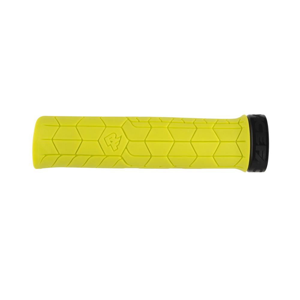 Race Face Getta Grip Lock-On Griff, 33mm, gelb/schwarz - sicherer MTB-Lenkergriff mit Top-Grip