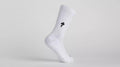 Weiße hohe Baumwollsocken Größe L - Atmungsaktive Tennissocken - Bekleidung